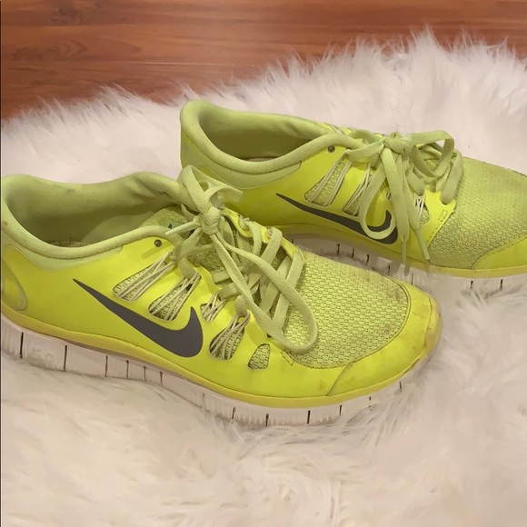 neon yellow nikes